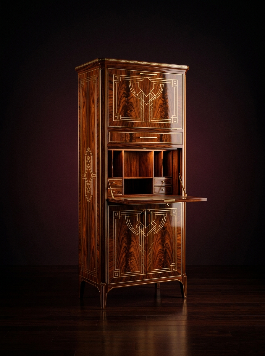 Atelier Secret · Sekretarzyk Palisandrowy