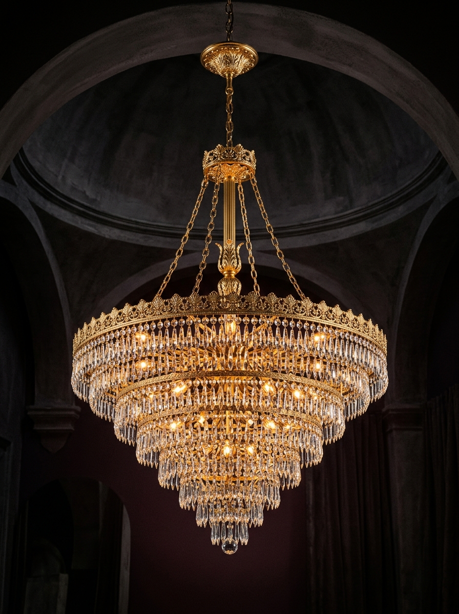 Crystal Cascade · Żyrandol Kaskadowy